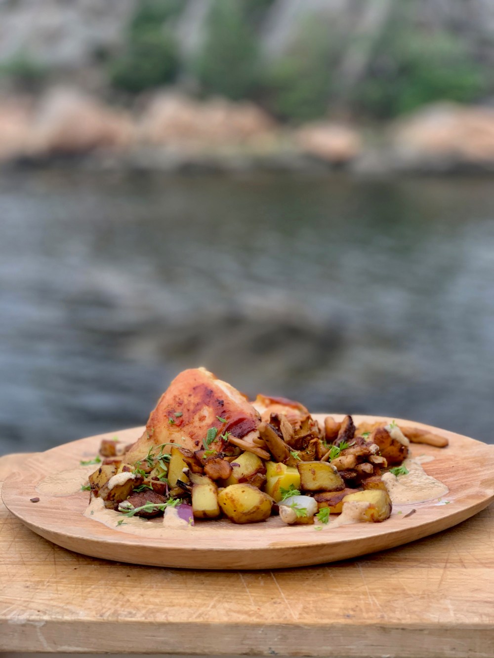 grillet kyllinglår